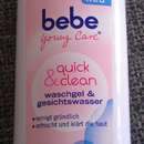 bebe Young Care quick & clean Waschgel & Gesichtswasser