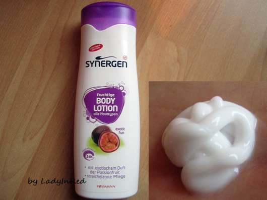 Synergen fruchtige Bodylotion “exotic fun” (LE)