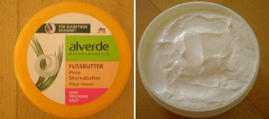 Produktbild zu alverde Naturkosmetik Fussbutter Pinie Shoreabutter