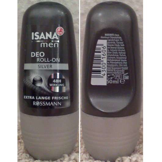 <strong>ISANA MEN</strong> Deo Roll-On Silver