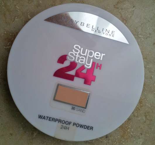 Maybelline Super Stay 24H Waterproof Powder, Farbe: 30 Sand