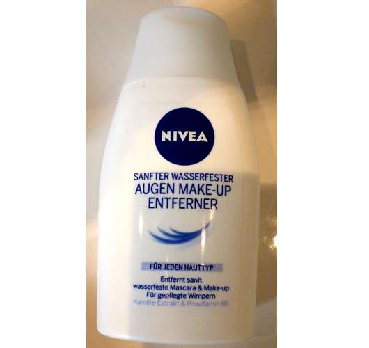 Nivea Sanfter Wasserfester Augen Make-up Entferner