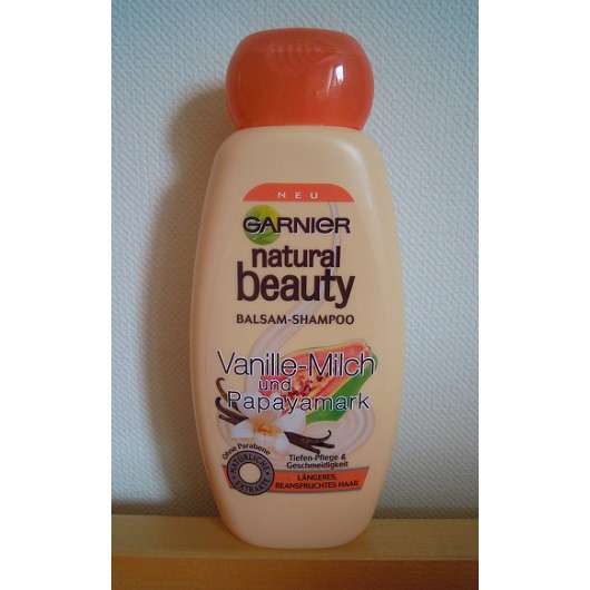 - Shampoo - Garnier Beauty Balsam-Shampoo Vanille-Milch und Papayamark - Pinkmelon