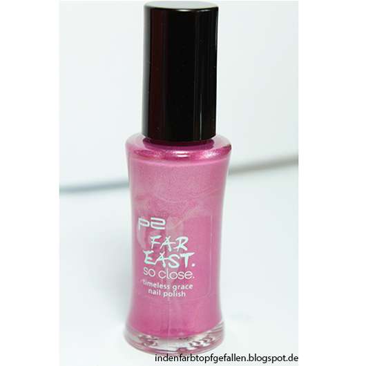 p2 far east so close timeless grace nail polish, Farbe: 020 pinkish purple (LE)