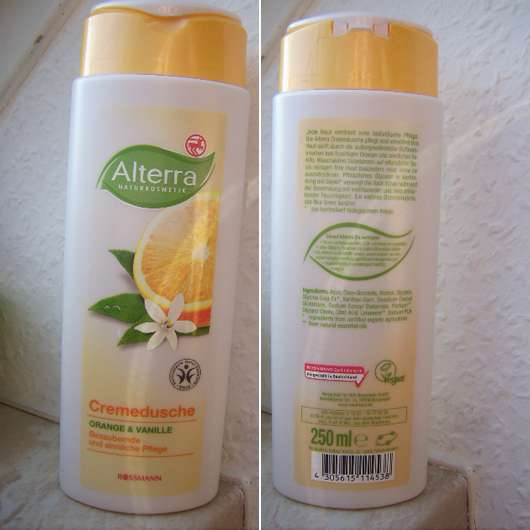 Alterra Cremedusche Orange & Vanille