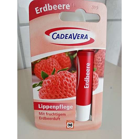 Produktbild zu CV CadeaVera Lippenpflege Erdbeere