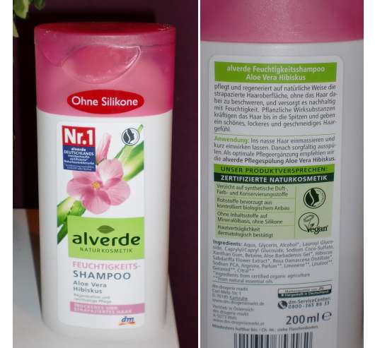 Test Shampoo Alverde Feuchtigkeits Shampoo Aloe Vera Hibiskus Testbericht Von Cat