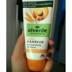 Produktbild zu alverde Naturkosmetik Glanz-Haarkur Zitronenblüte Aprikose