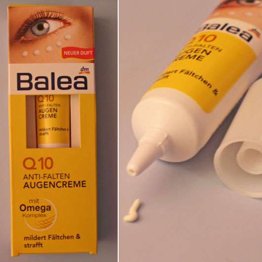 Test Augenpflege Balea Q10 Anti Falten Augencreme Testbericht Von Katiye86