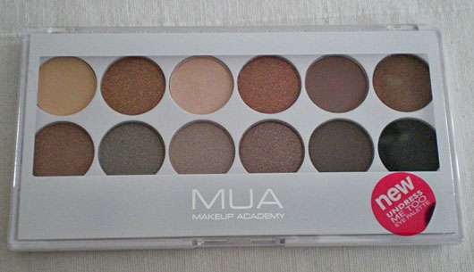 MUA Makeup Academy Eyeshadow Palette, Farbe: Undress Me Too