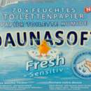 Daunasoft Fresh Sensitive Feuchtes Toilettenpapier