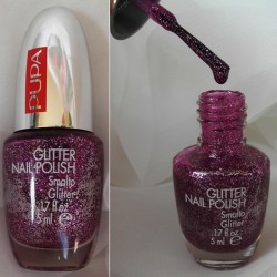 Produktbild zu PUPA Glitter Nail Polish – Farbe: Fuchsia
