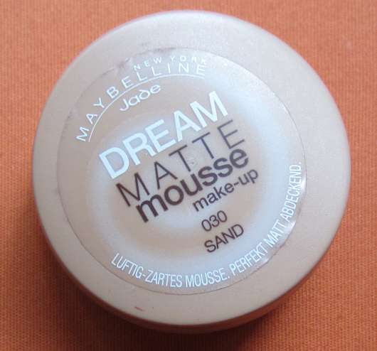 <strong>Maybelline New York</strong> Dream Matte Mousse Make-up - Farbe: 030 Sand