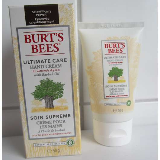 Burt’s Bees Ultimate Care Hand Cream