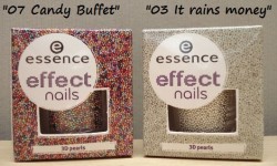 Produktbild zu essence effect nails 3D pearls – Farbe: 03 it rains money & 07 candy buffet (LE)