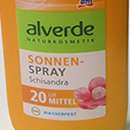 alverde Sonnen-Spray Schisandra LSF 20 (wasserfest)