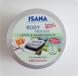 Produktbild zu ISANA Body Mousse Lotus & Bambusmilch (LE)
