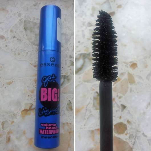 essence get big! lashes volume boost waterproof mascara