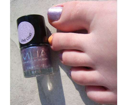 MUA Fairy Dust Glitter Nails, Farbe: Purple Mist