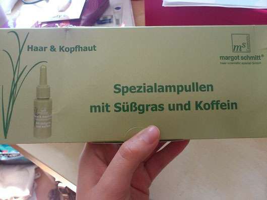 <strong>Margot Schmitt</strong> Haar & Kopfhaut Spezialampullen Mit Süßgras