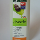 alverde Körperlotion Olive Aloe Vera