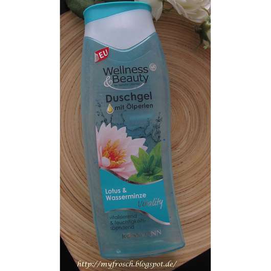 Wellness & Beauty Duschgel mit Ölperlen Lotus & Wasserminze