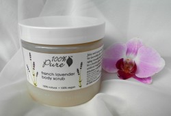 Produktbild zu 100% Pure French Lavender Body Scrub