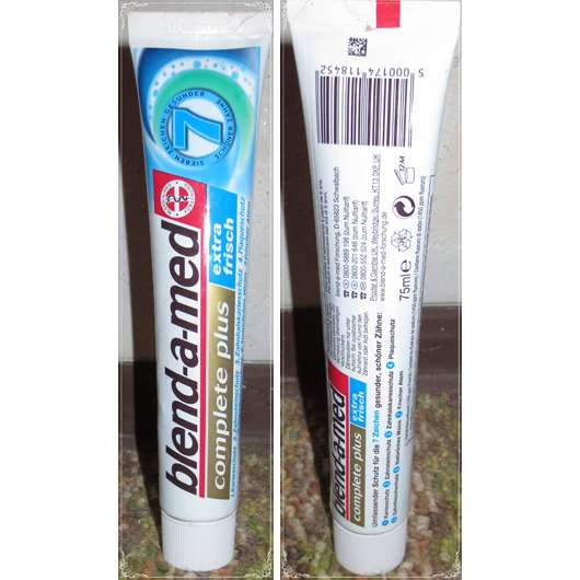 blend-a-med complete plus “extra frisch” Zahncreme
