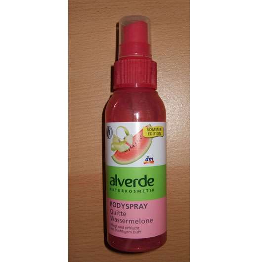 alverde Bodyspray Quitte & Wassermelone (LE)