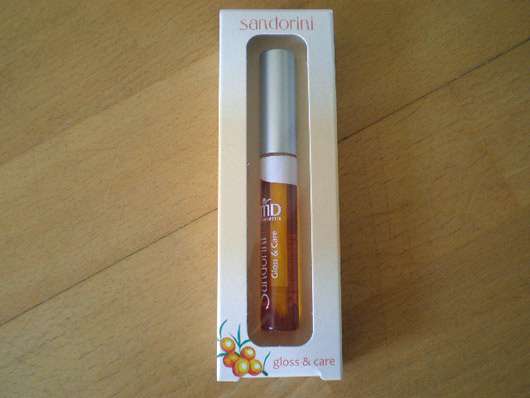 CMD Naturkosmetik Sandorini Gloss & Care Lipgloss shiny