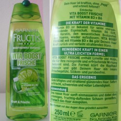 Produktbild zu Garnier Fructis Kräftigendes Shampoo Vita Boost Frische (LE)