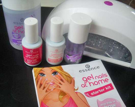 Produktbild zu essence gel nails at home starter kit + LED lamp (french look)