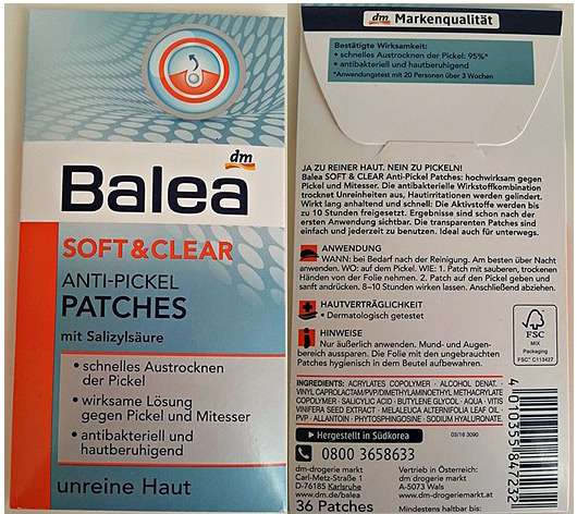 Test AntiPickel Produkte Balea Soft & Clear Anti