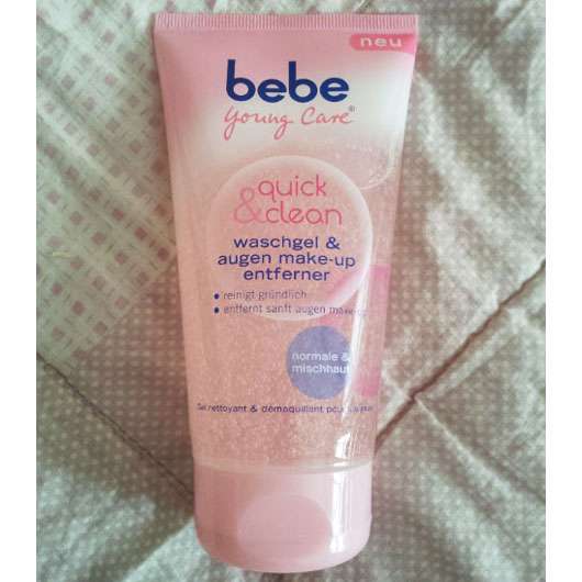 bebe Young Care quick & clean waschgel & augen make-up entferner