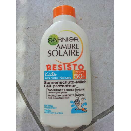 Garnier Ambre Solaire Resisto Kids Sonnenschutz-Milch LSF 50+