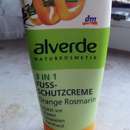 alverde 3 in 1 Fußschutzcreme Orange Rosmarin