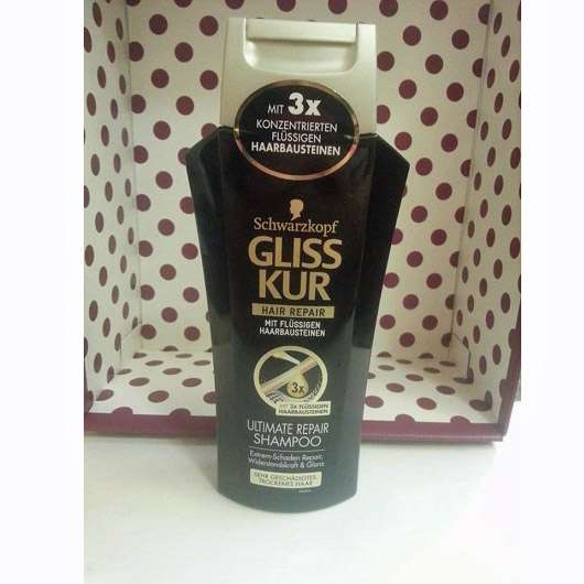 Test Shampoo Schwarzkopf Gliss Kur Hair Repair Ultimate Repair Shampoo Testbericht Von Just A Dream