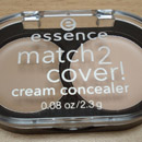 essence match2cover! cream concealer