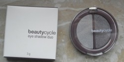 Produktbild zu beautycycle colour eye shadow duo – Farbe: arctic grey