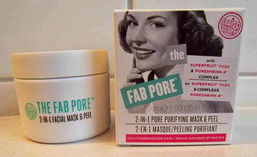 Test - Maske - Soap & Glory The Fab Pore Peeling-Maske - Pinkmelon