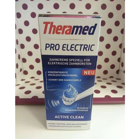 Theramed Pro Electric Zahncreme Speziell Für Elektrische Zahnbürsten   