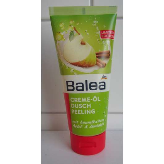 Balea Creme-Öl Duschpeeling mit himmlischem Apfel- und Zimtduft (LE)