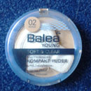 Balea Young Soft & Clear Mattierendes Kompakt Puder, Farbe: 02 Beige