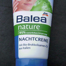 Balea nature Nachtcreme mit Bio-Brokkolisamen-Öl