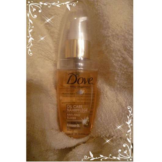 <strong>Dove Hair Therapy</strong> Oil Care Nährpflege Anti-Frizz Elixier