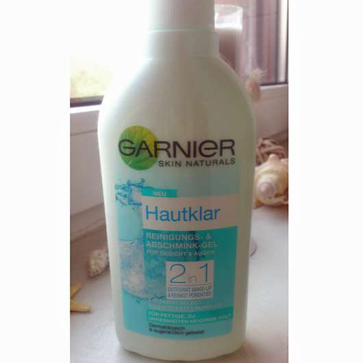 Garnier Skin Naturals Hautklar 2in1 Reinigungs- & Abschmink-Gel