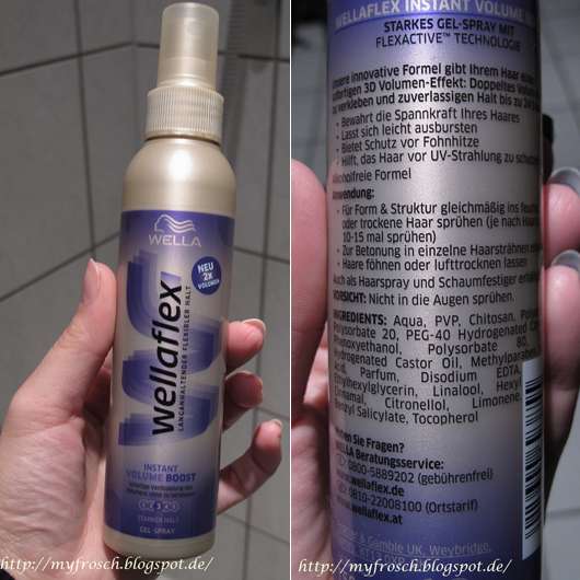 wellaflex Instant Volume Boost Gel-Spray