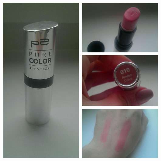 Produktbild zu p2 cosmetics pure color lipstick – Farbe: 010 Rodeo Drive