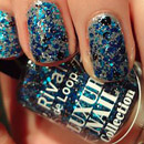 Rival de Loop Luxury Nail Collection, Farbe: 07 Blue Glitter