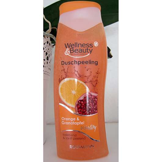 Wellness & Beauty Duschpeeling Orange & Granatapfel